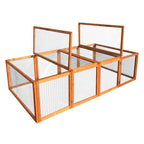 6ft Folding Canterbury Rabbit Run | Big Space For Small Pets | Easy Assembly | Folds Away | Run Shades Available - Home & Roost