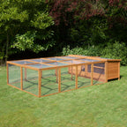 6ft single rabbit hutch and xl run