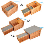 Deluxe Ventilated Predator Proof Hedgehog House &amp; Hibernation Shelter - Home & Roost