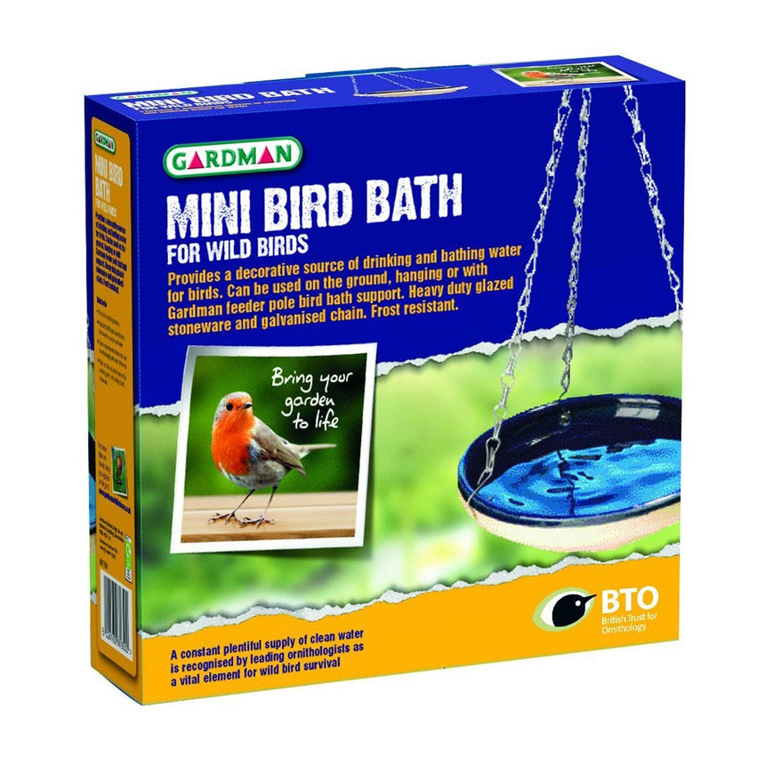 Gardman Mini Bird Bath - Home & Roost
