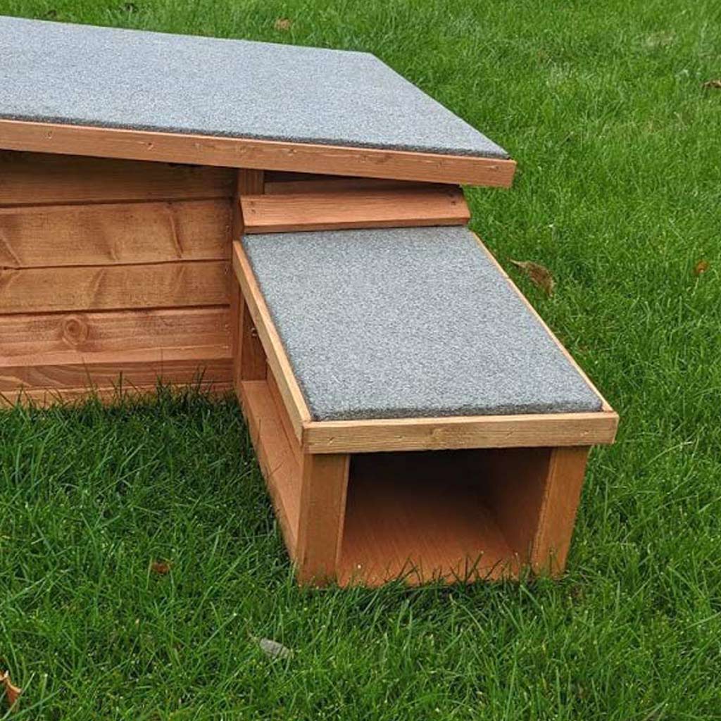 Hedgehog House Hibernation Shelter Extension Tunnel (Tunnel Only) - Home & Roost