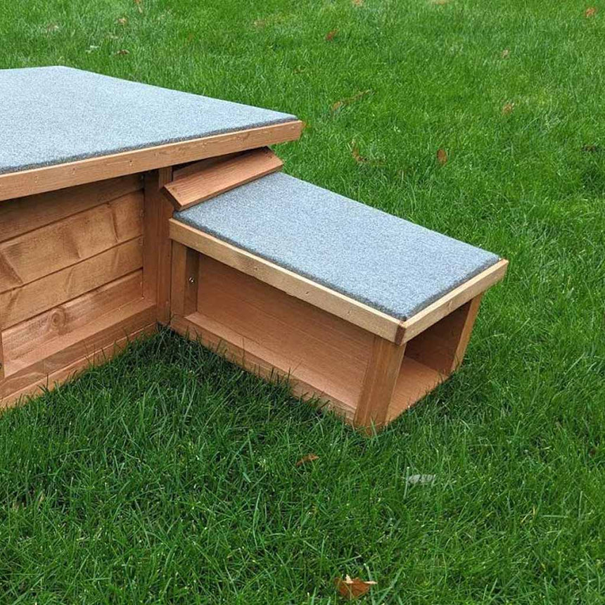 Hedgehog House Hibernation Shelter Extension Tunnel (Tunnel Only) - Home & Roost