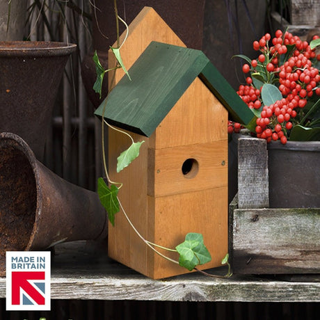 Multi Nest Box With Removable Sizing Hole - Home & Roost