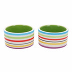 Rainbow Bowl 3" | Brighten Up Your Pet's Home With This Fun and Colourful Design - Home & Roost