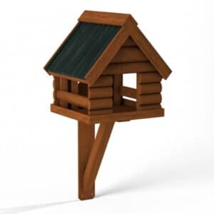 Fordwich Black Wall Mounted Bird Table